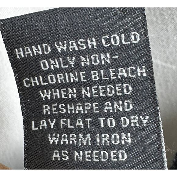 Chelsea & Theodore Black Sweater XL scalloped neckline pleated bottom tunic - Picture 4 of 11